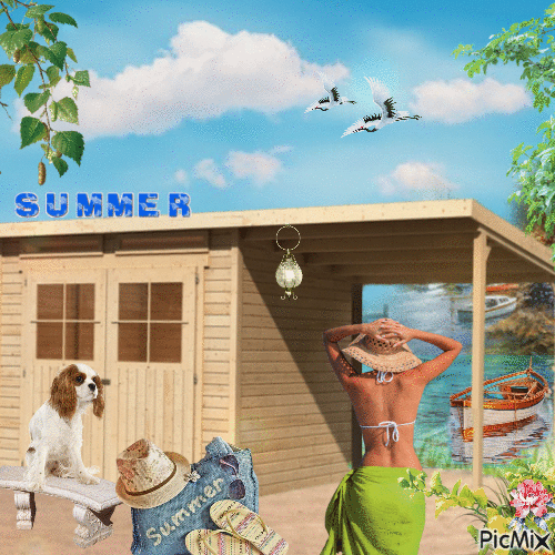 Summer. - GIF animé gratuit