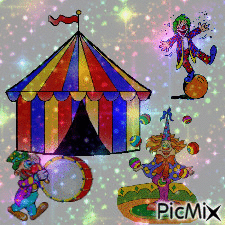 clowns - GIF animate gratis
