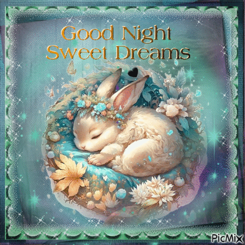 Good night and sweet dreams ... - GIF animé gratuit