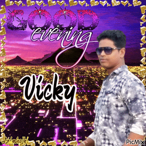 Vicky Evening - GIF animé gratuit