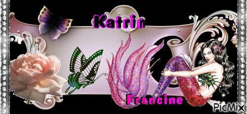 Kdo pour mon amie Katrinka  ✿ 💖 ‿💖 ✿ - Ücretsiz animasyonlu GIF