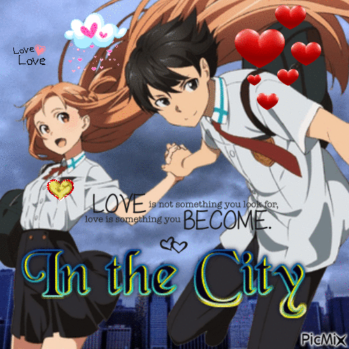 IN THE CITY - Zdarma animovaný GIF