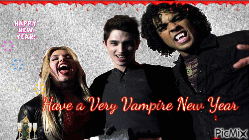 have a very vampire christmas - GIF animé gratuit