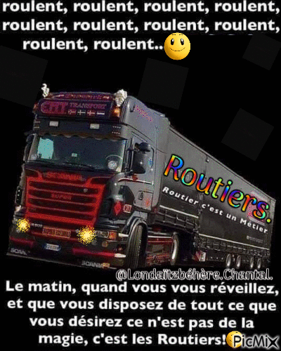 Routiers - Free animated GIF