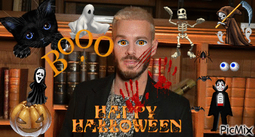 Matt Happy Halloween 2019 - GIF animate gratis