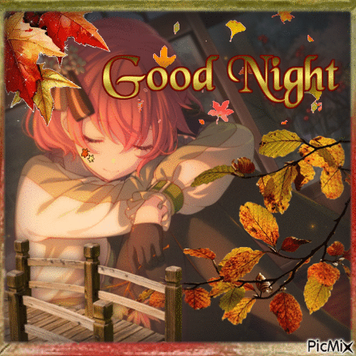 good night airi - Бесплатный анимированный гифка
