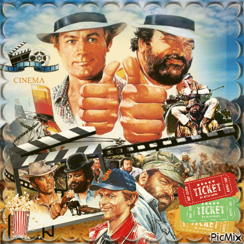Bus Spencer & terence Hill - Free animated GIF