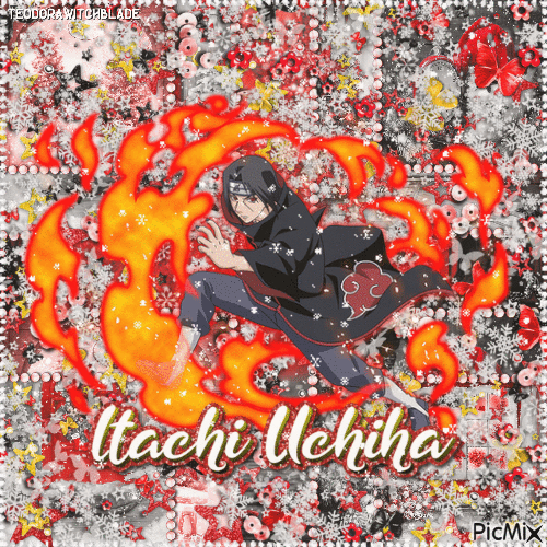 Itachi Uchiha - GIF animé gratuit