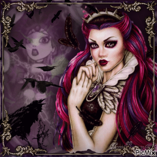 Raven Queen - Ingyenes animált GIF