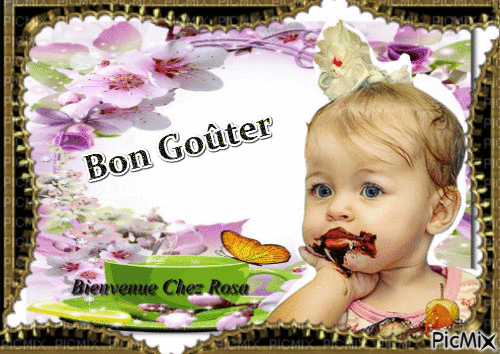 Bon gouter - Бесплатный анимированный гифка