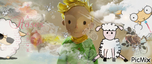 "S'il vous plaît, dessine moi un mouton !" - Zdarma animovaný GIF