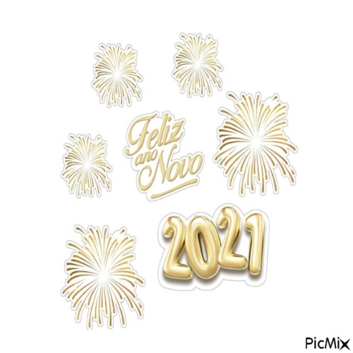 Feliz Ano Novo 2021 - δωρεάν png
