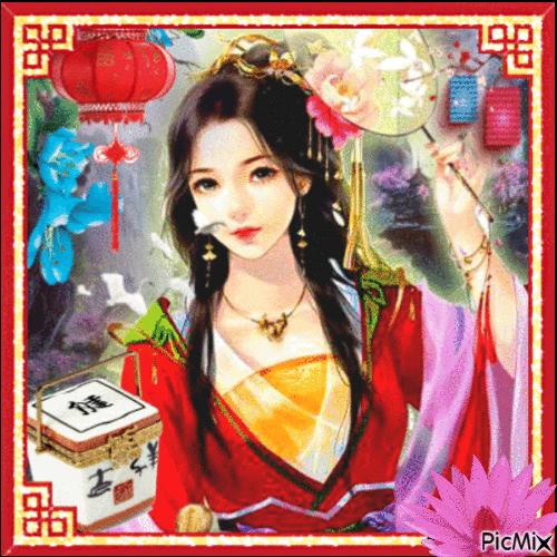 China girl - Ücretsiz animasyonlu GIF