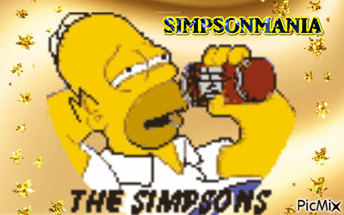 simpson - Бесплатный анимированный гифка