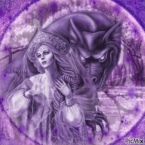 Purple Fantasy - Gratis geanimeerde GIF
