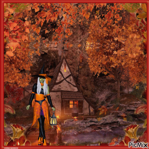 Herbsthexe - Ingyenes animált GIF