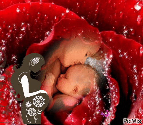 une  mere - Darmowy animowany GIF