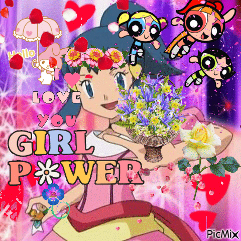 I got my girl power here to share❤️ - 免费动画 GIF