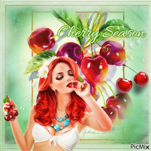 Cherry Season - Gratis geanimeerde GIF