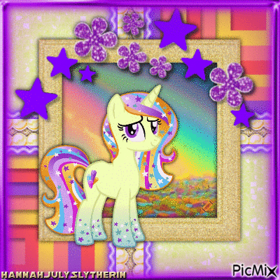 ({(Colorful MLP Character)}) - Free animated GIF