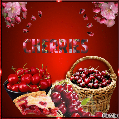 Cherries - Free animated GIF