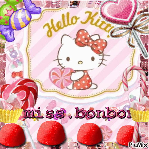 Miss bonbon - Bezmaksas animēts GIF