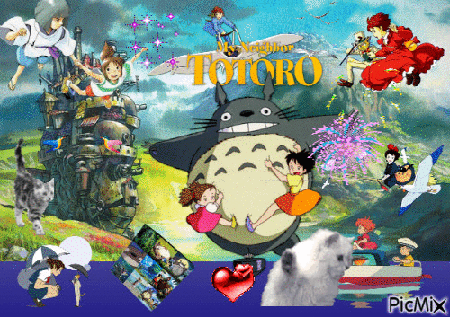 My Neighbor Totoro 2019/08/02 - 無料のアニメーション GIF