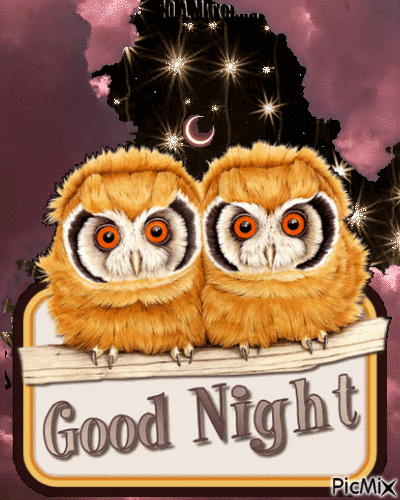 good night - Безплатен анимиран GIF
