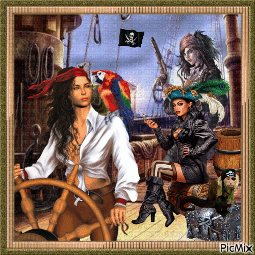 Pirates. - Animovaný GIF zadarmo