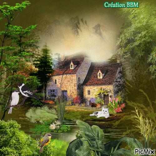 Un petit coin de paradis par BBM - Ingyenes animált GIF