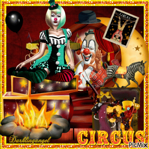 Not my circus not my clowns - Besplatni animirani GIF