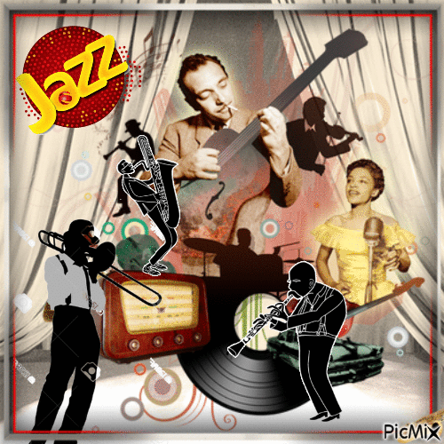 Jazz Art - GIF animé gratuit