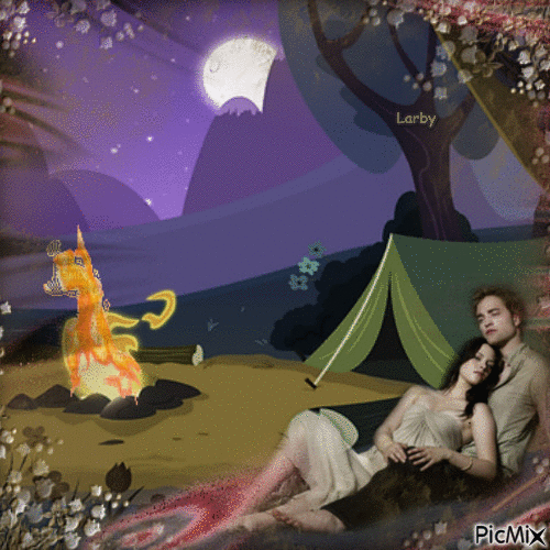 Vive le camping !!!!! - Animovaný GIF zadarmo