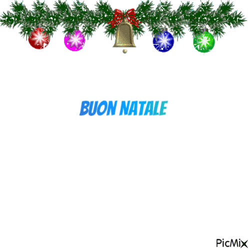 Buon natale - Bezmaksas animēts GIF