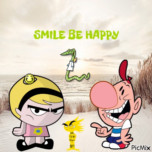 SMILE BE HAPPY - бесплатно png