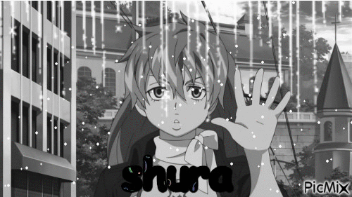 shura sous la neige - 免费动画 GIF