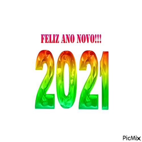 Feliz Ano Novo 2021 - gratis png
