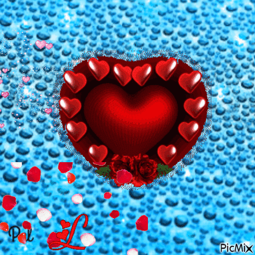 Le cœur love - Zdarma animovaný GIF