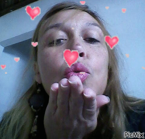 muitos beijos - GIF animate gratis