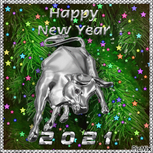 happy New Year 2021 - Безплатен анимиран GIF
