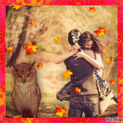 Amour d'automne !!!!!! - Free animated GIF