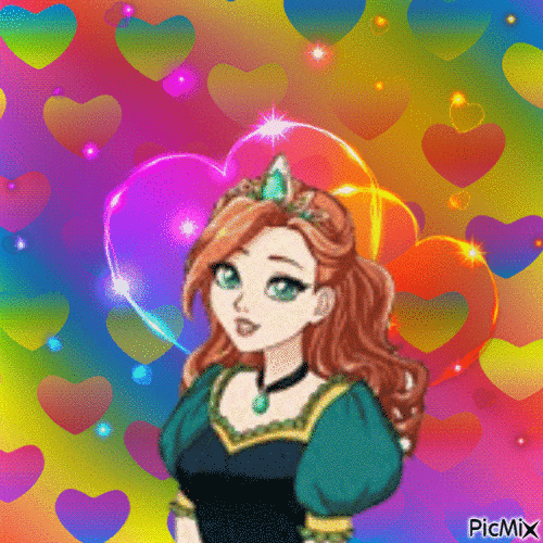 Um Amor de Princesa - GIF animado gratis