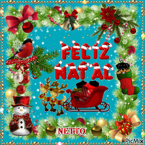 FELIZ NATAL A TODOS!!! - Ücretsiz animasyonlu GIF