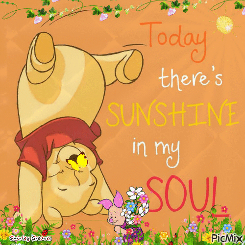 Sunshine in my soul - Бесплатный анимированный гифка