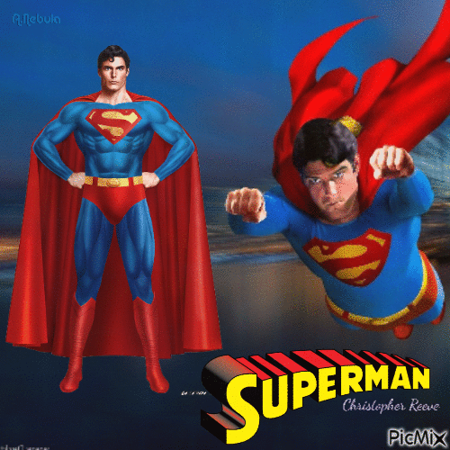 Christopher Reeve-Superman/contest - Бесплатный анимированный гифка