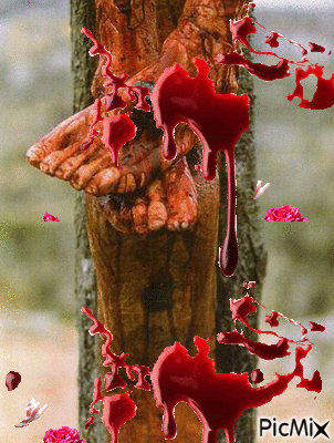 Pétalos y sangre - Darmowy animowany GIF