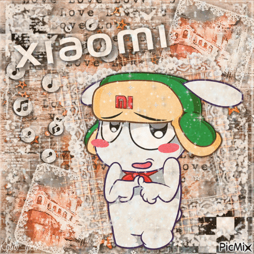 Xiaomi Bunny Mascot - Gratis animerad GIF