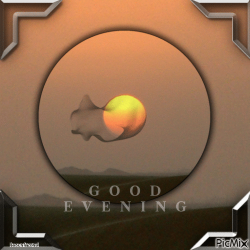 Good Evening - Безплатен анимиран GIF