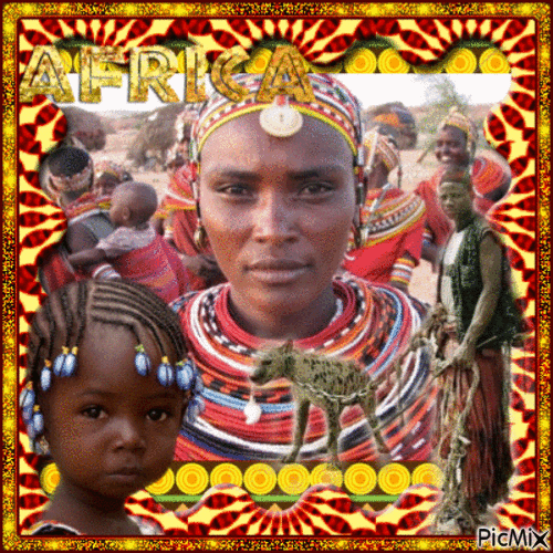 African Child - Gratis animerad GIF