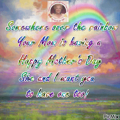 Rainbow Mother's Day - Бесплатный анимированный гифка
